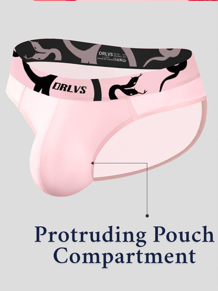 Men's Mesh Sport Briefs with Contoured Pouch & Ventilation