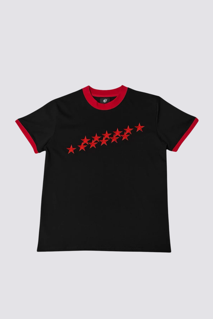 Core Caption Star Embroidered T-Shirt