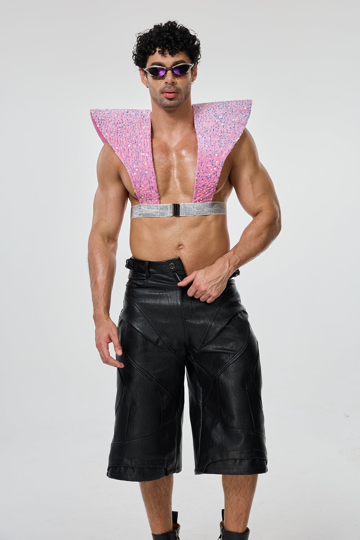 Core Glimpse Sequin Armor Top