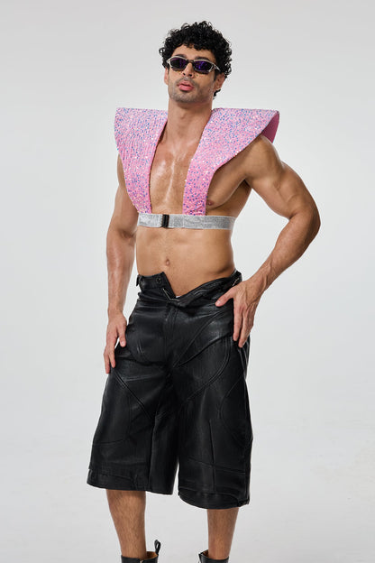 Core Glimpse Sequin Armor Top