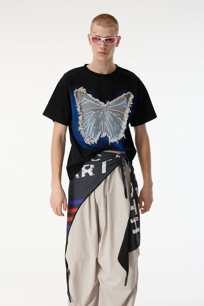 Core Mood Butterfly Top Black