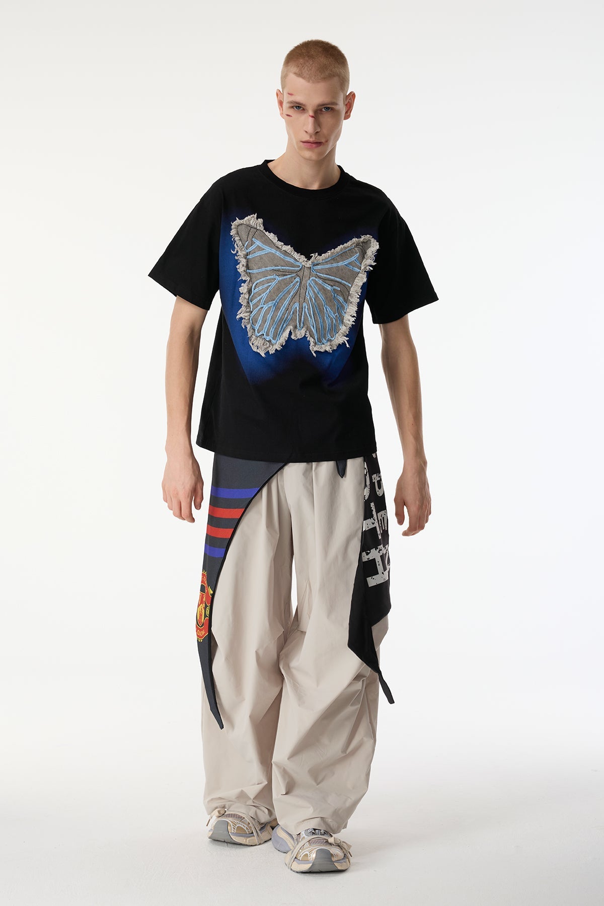 Core Mood Butterfly Top Black