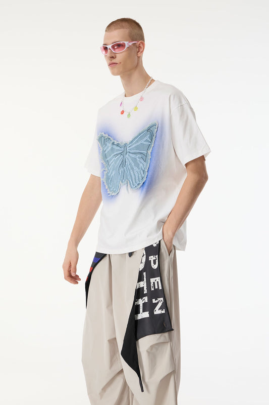 Core Mood Butterfly Top White
