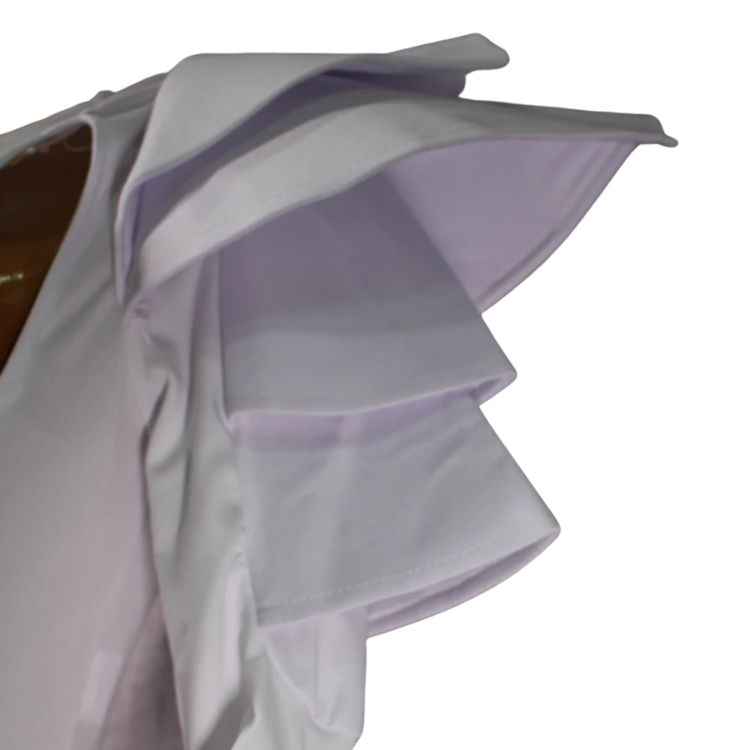 Crystal Couture White Party Bodysuit