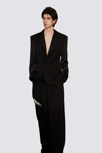 Curve Drop Backless Jacket