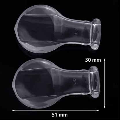 Adult Size Silicone Pacifier Nipple (Size 6): ABDL Replacement Teat