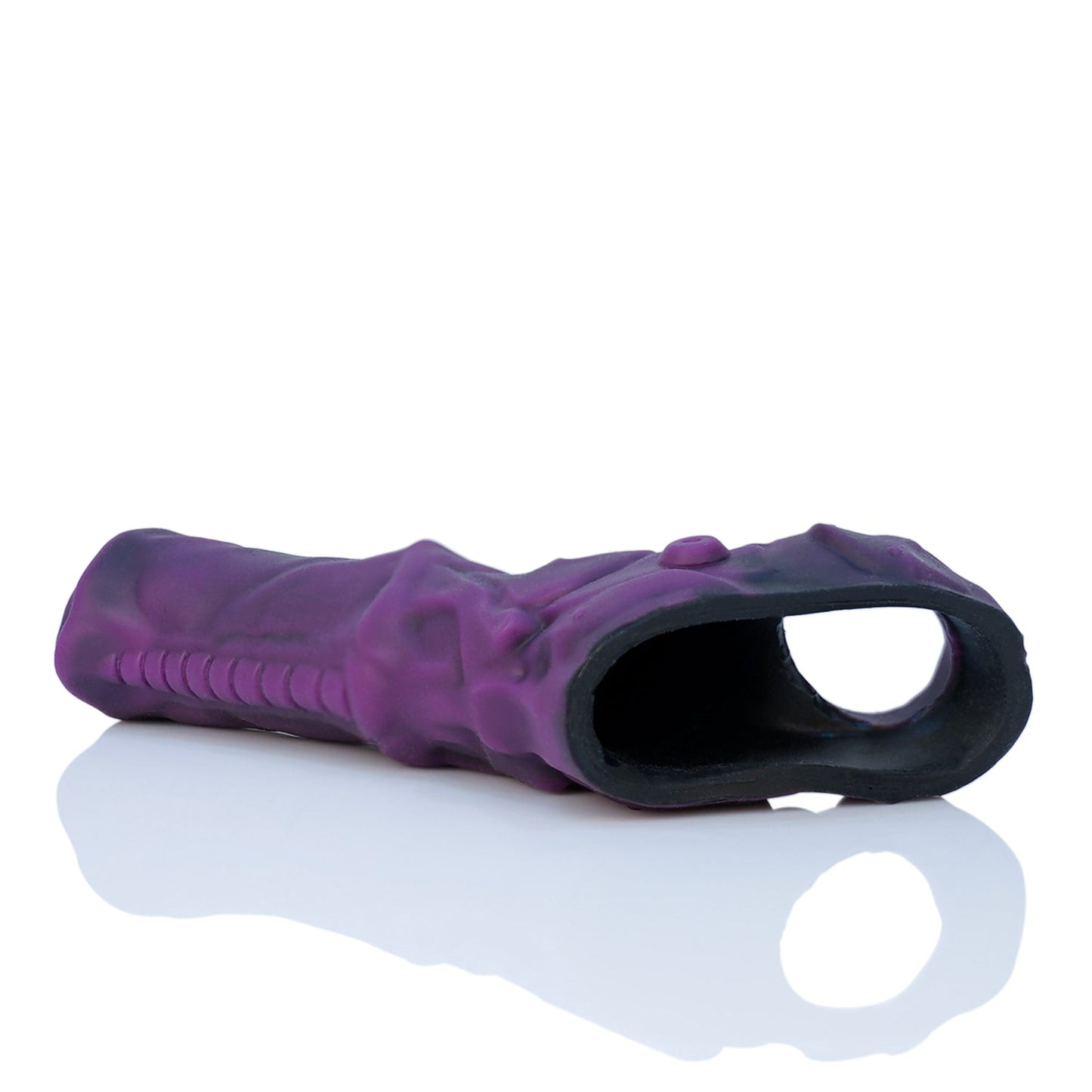 Nothosaur IRONN 025 - 4-5 Inch Penis Extension Sleeve - Centaur Cock Sleeve - Silicone Sleeve with Ring