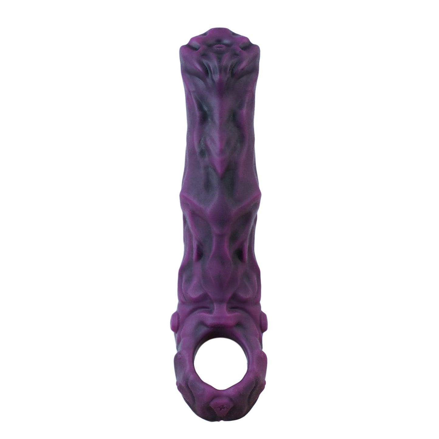 Nothosaur IRONN 025 - 4-5 Inch Penis Extension Sleeve - Centaur Cock Sleeve - Silicone Sleeve with Ring