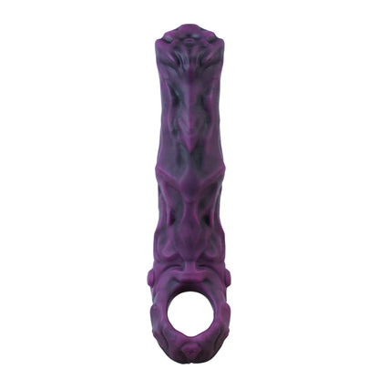 Nothosaur IRONN 025 - 4-5 Inch Penis Extension Sleeve - Centaur Cock Sleeve - Silicone Sleeve with Ring