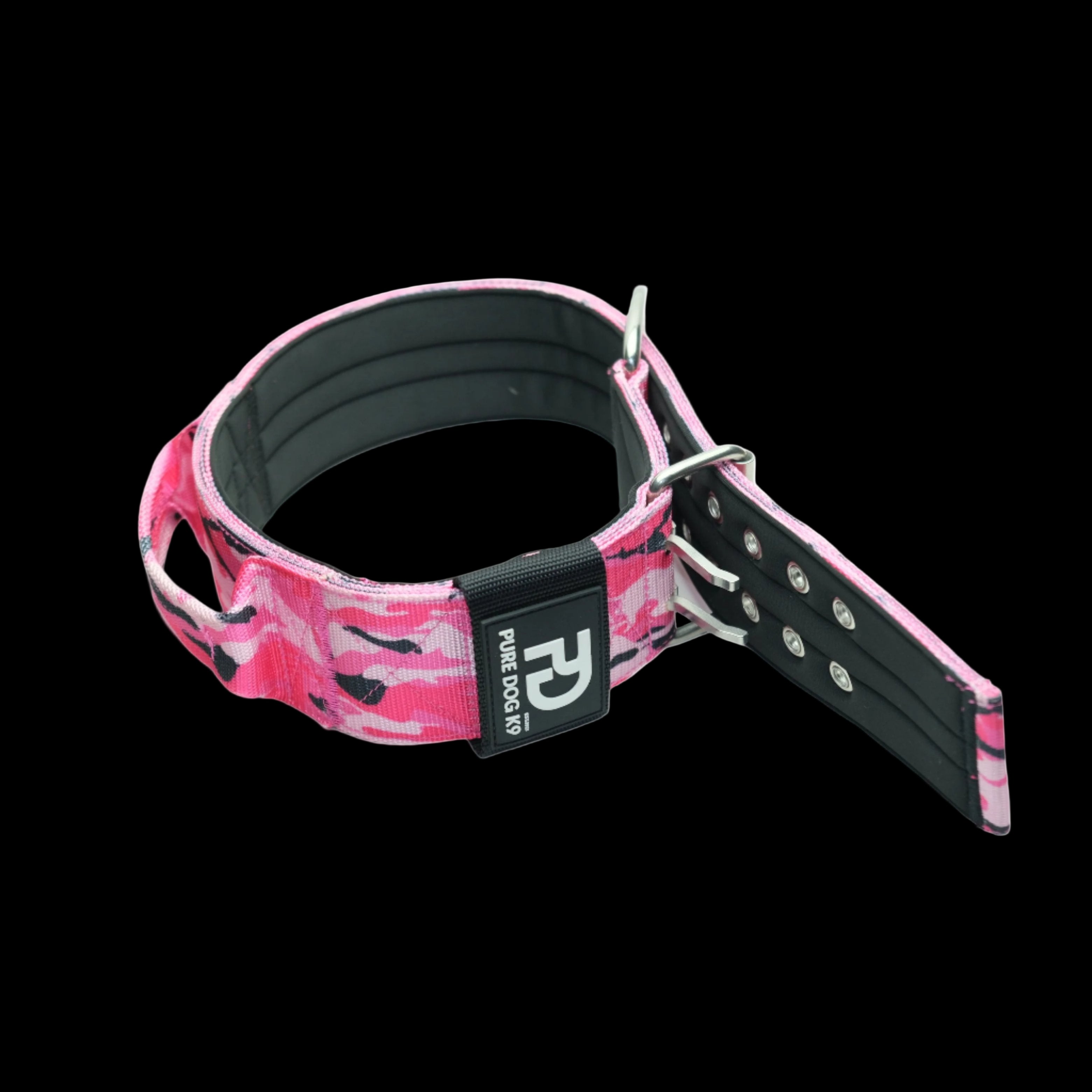 Pure Dog K9 Sport Collar Pink Camo