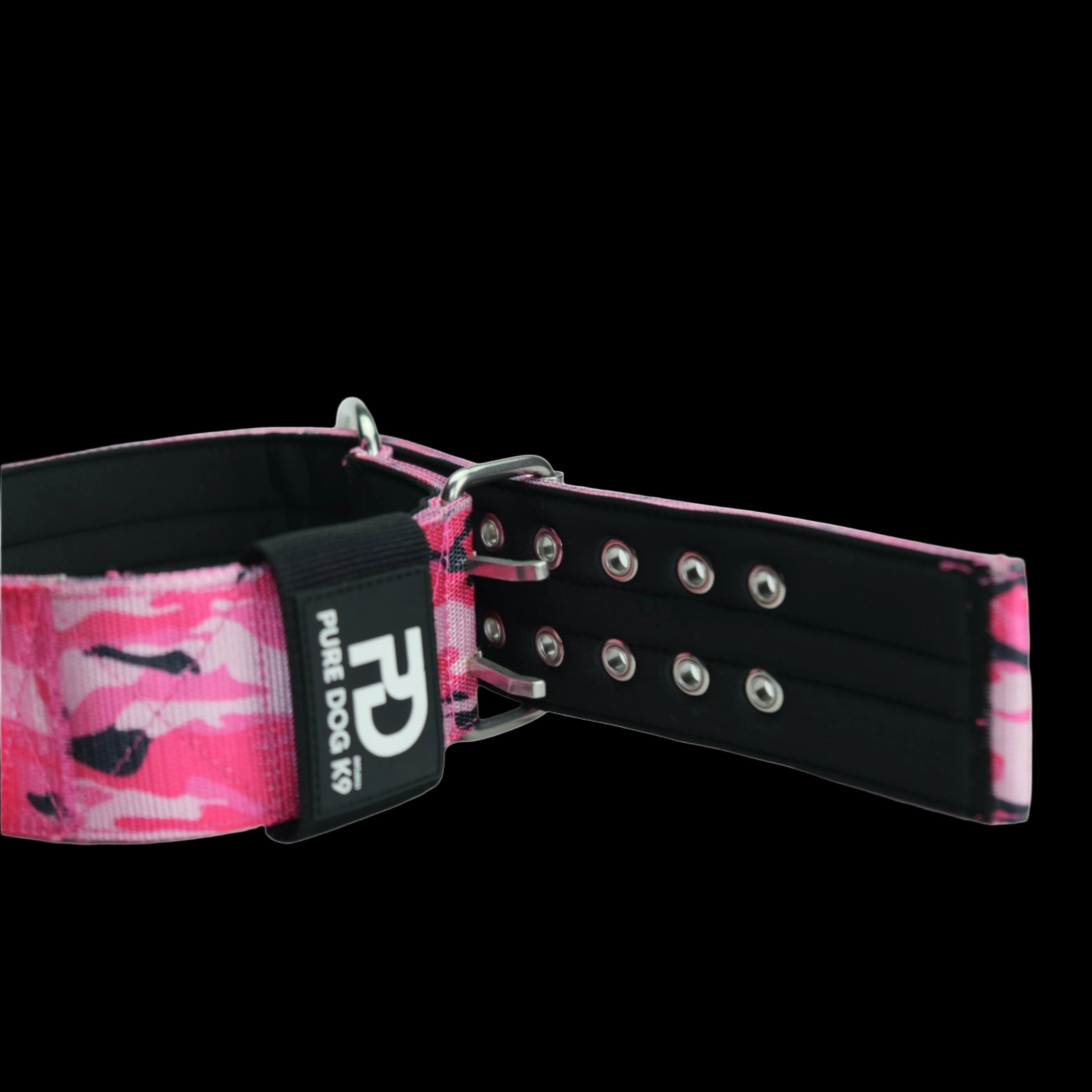 Pure Dog K9 Sport Collar Pink Camo