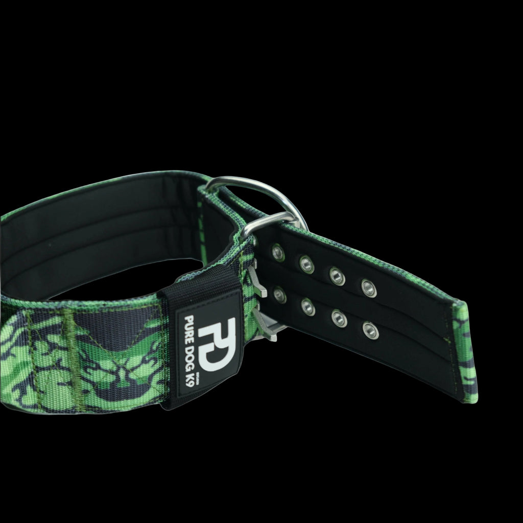 Pure Dog K9 Sport Collar Green Camo