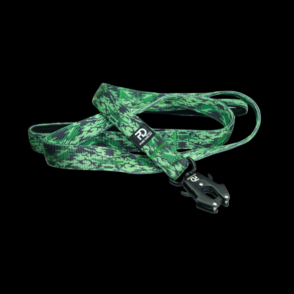 Pure Dog K9 Sport Lead Green Camo