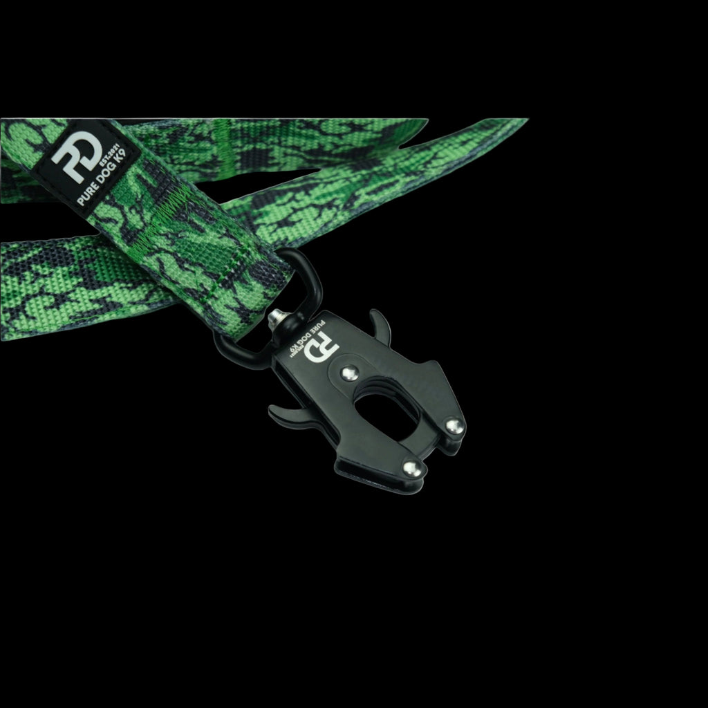 Pure Dog K9 Sport Lead Green Camo