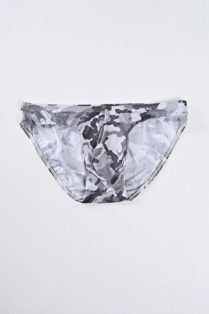 Men's Breathable Camo Mesh Briefs