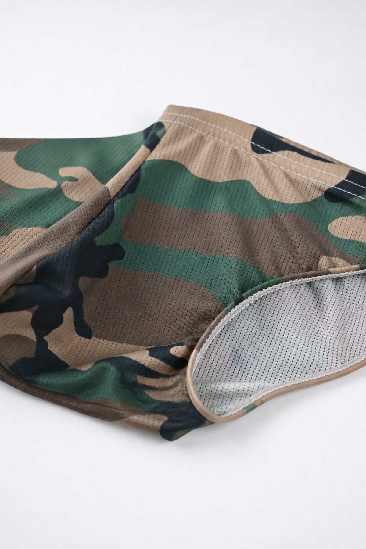 Men's Breathable Camo Mesh Briefs