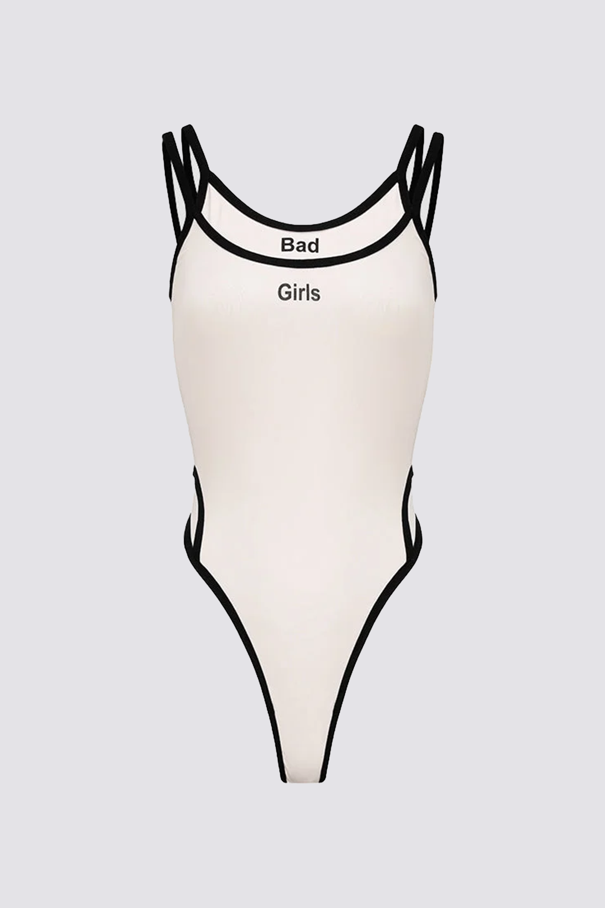 Dark Circuit Spaghetti Print Bodysuit