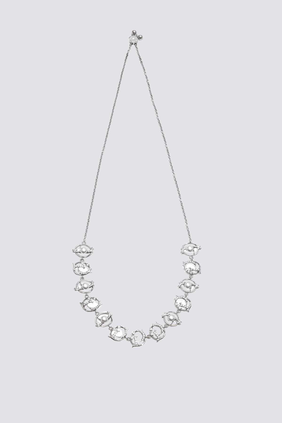 Dark Flux Metal Necklace