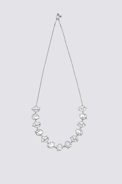 Dark Flux Metal Necklace