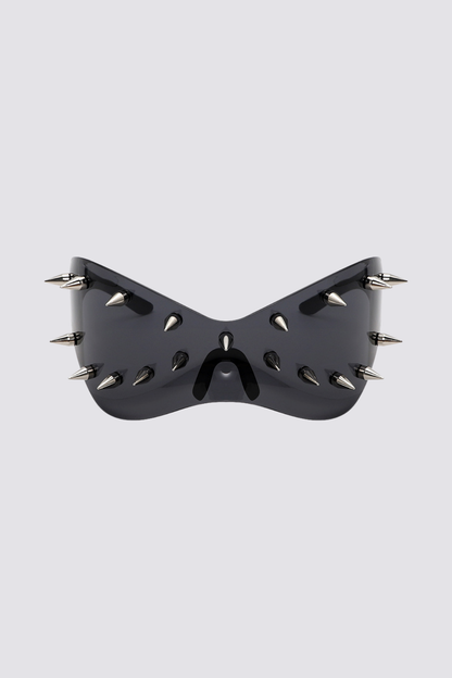 Dark Flash Y2K Rivet Sunglasses