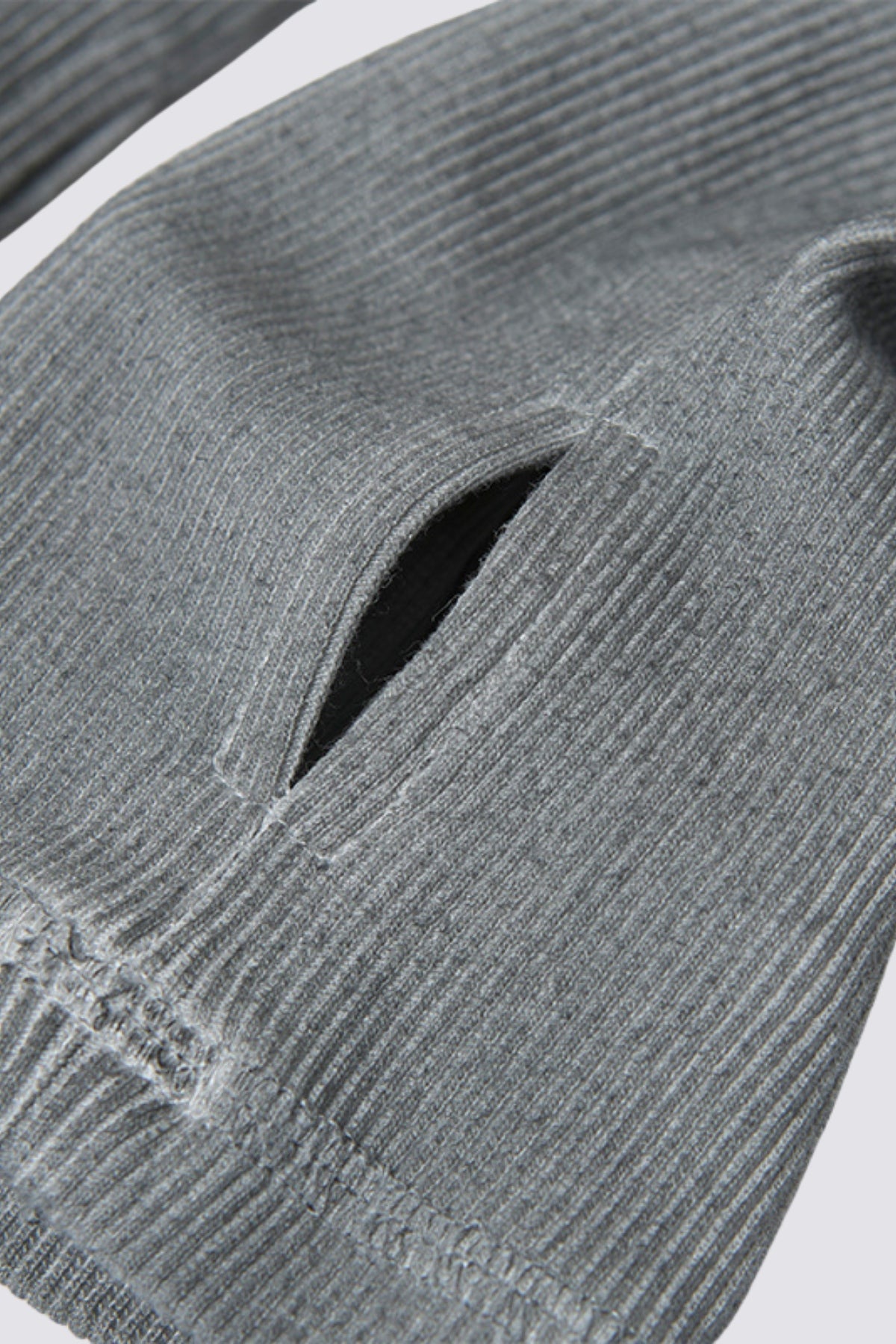 Dense Night Deconstructed Long Sleeve Top