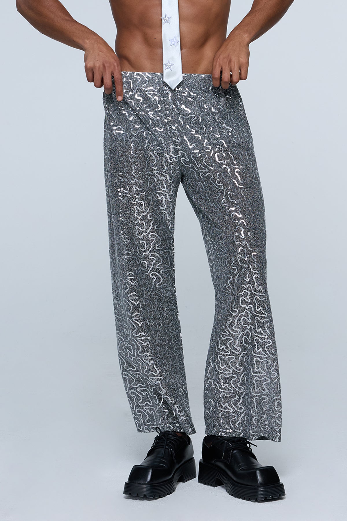 Desert Strut Straight Sequin Pants