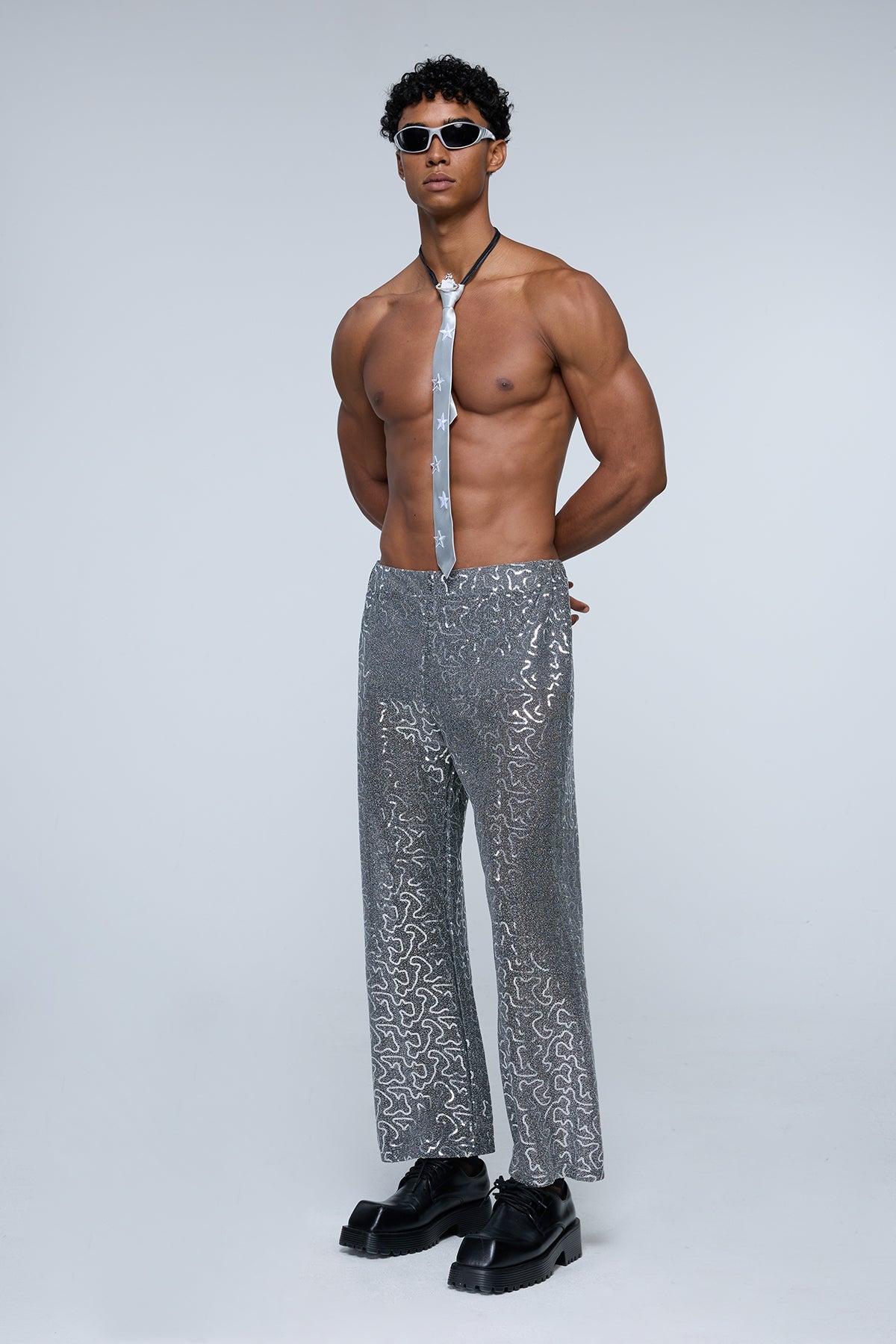 Desert Strut Straight Sequin Pants