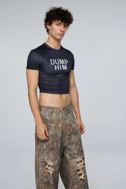 Digital Lift Print Crop Top