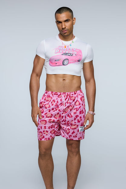 Digital Press Print Crop Top