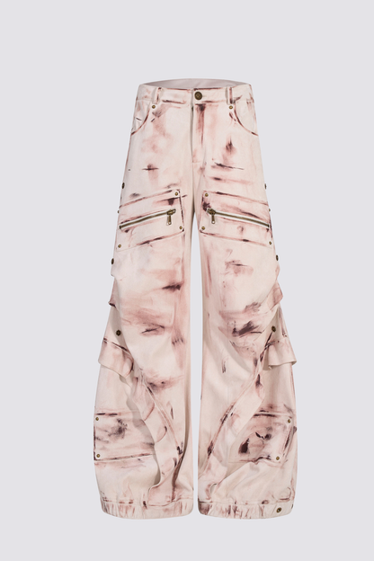 Dim Signal Deconstructed Wide Leg Pants