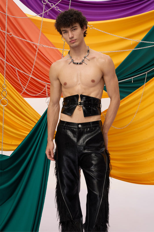 Disrupt Culture Leather Belt