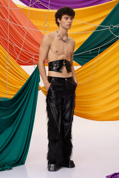 Disrupt Culture Leather Belt