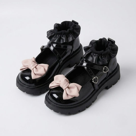 Dollhouse Ruffled Mary Janes