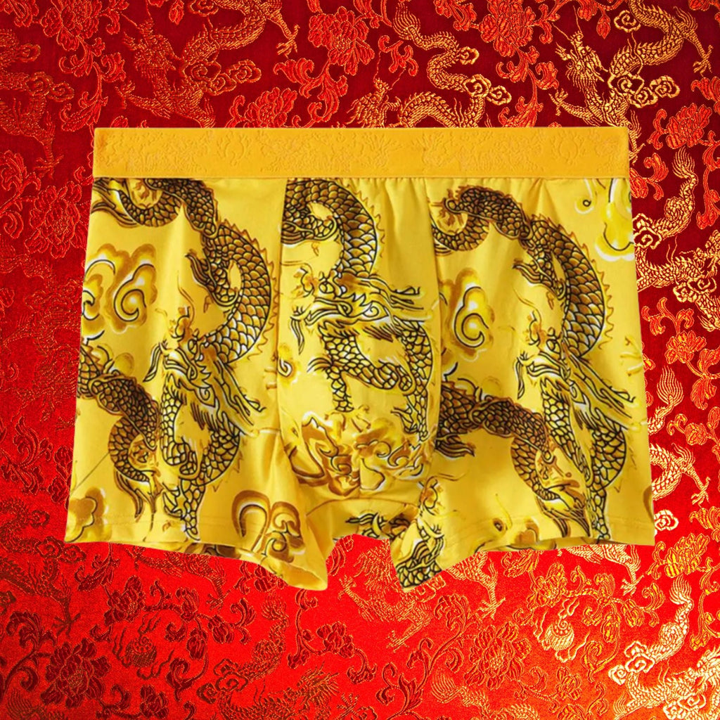 Dragon Daddy Bold Print Men’s Boxer Shorts (4 Pack)