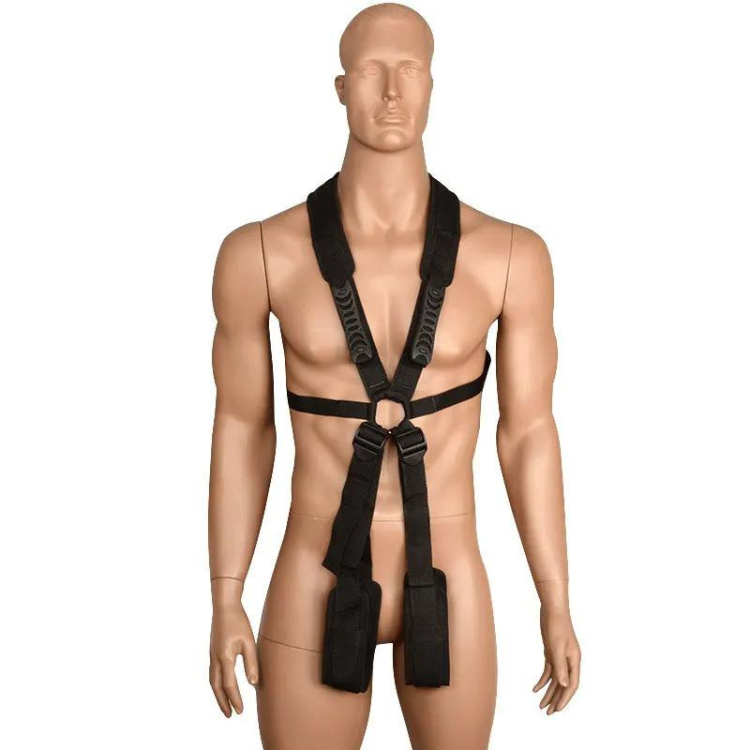 Dual Delight Erotic Sex Sling Harness