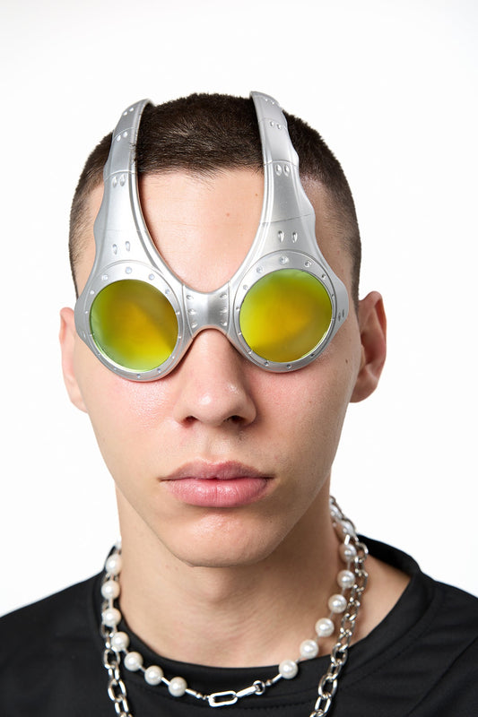 Dusk Augen Round Plastic Sunglasses