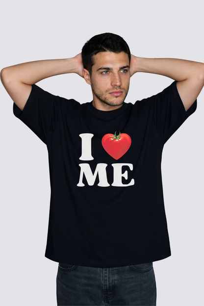 Dust Fold Print T-Shirt Black