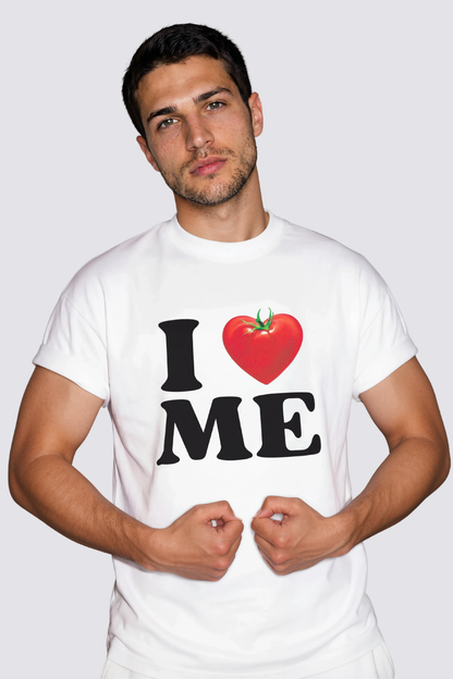 Dust Fold Print T-Shirt White