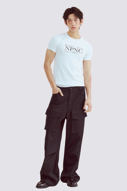 Dust Symbol Print T-Shirt White