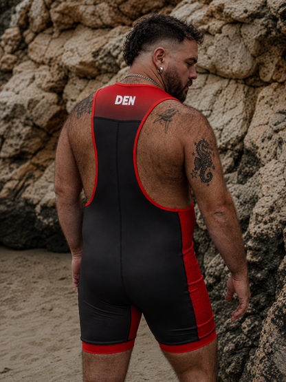 Low-Cut  Singlet - Red