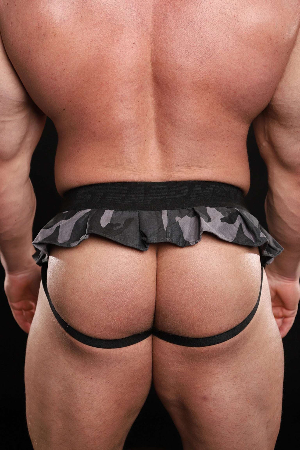 Dark Camo Jock Skirt