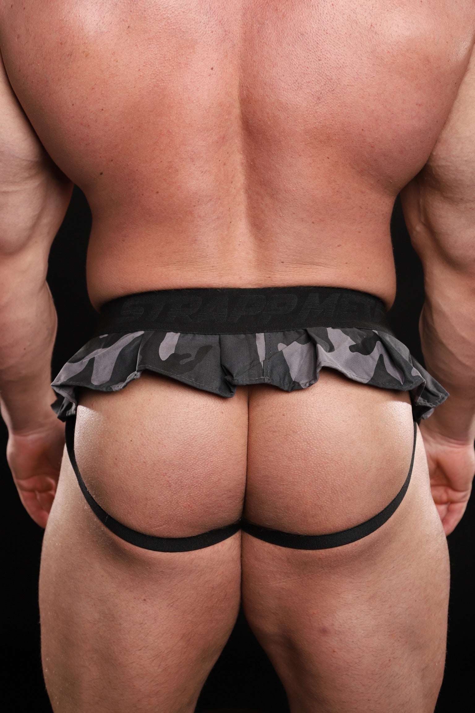 Dark Camo Jock Skirt