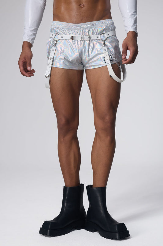 Echo Drive Metallic Shorts