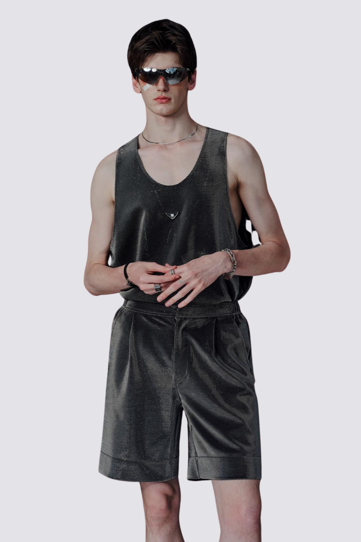 Echo Slot Sleeveless Top
