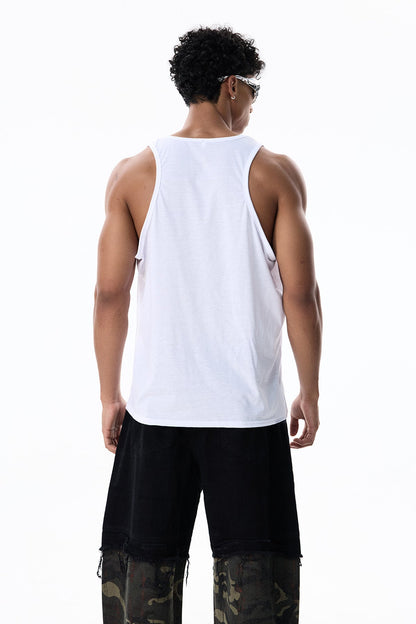 Eclipse Sheet V Neck Top White