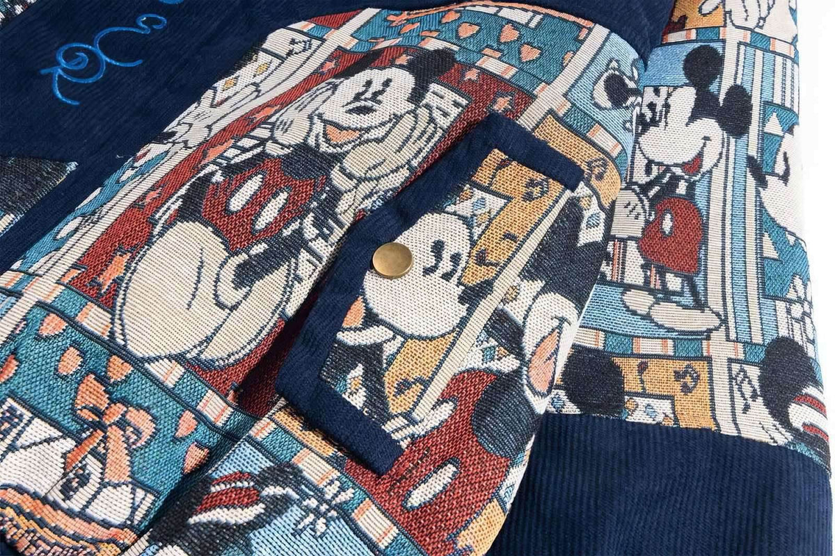 Embroidered Bomber Jacket – Retro Baseball Style