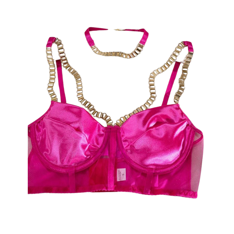 Erotic Satin Embrace Lingerie Set