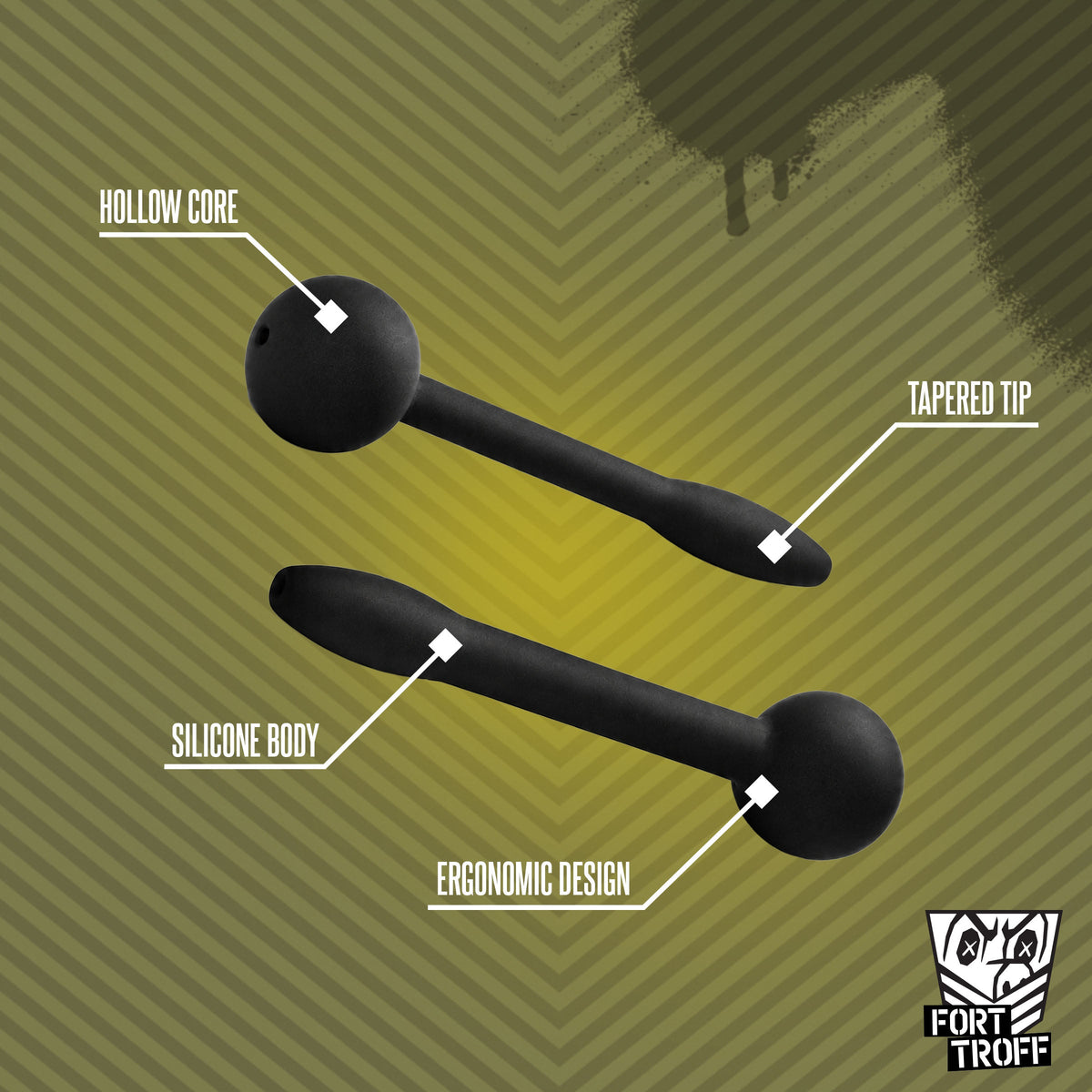 2pk Cum Plug Silicone Penis Plugs