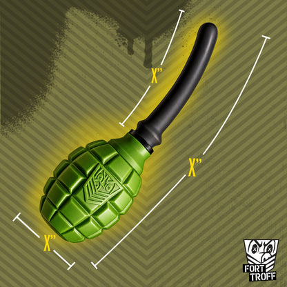 Grenade Anal Douche Bulb with Flexible Silicone Nozzle