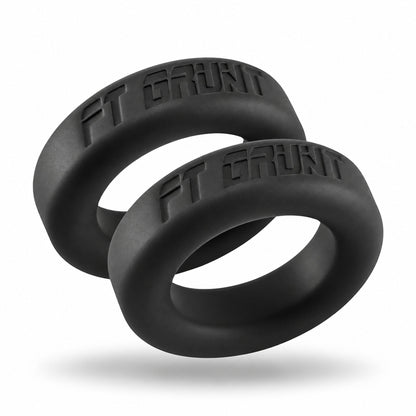 2pk Grunt Ring Silicone Cock Ring